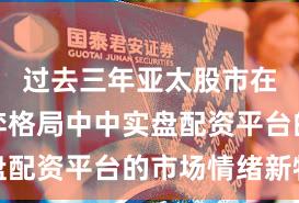 过去三年亚太股市在存量博弈格局中中实盘配资平台的市场情绪新特