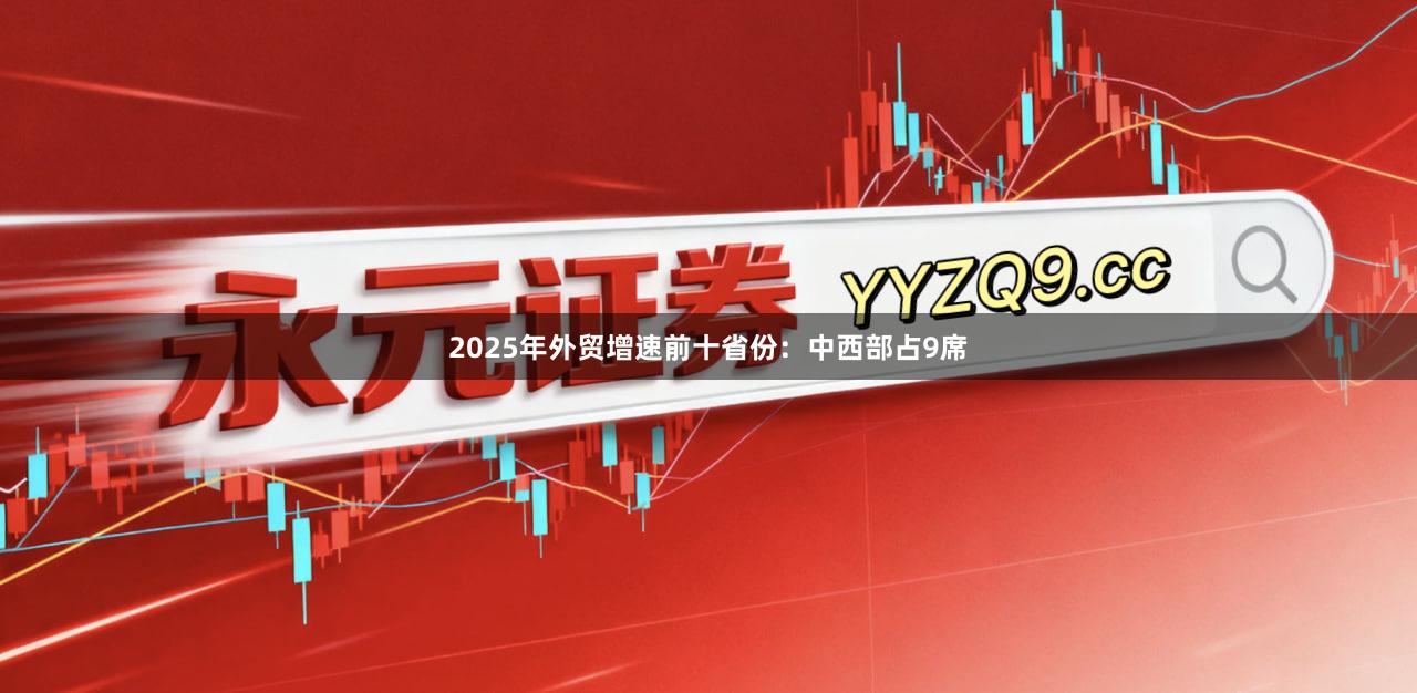 2025年外贸增速前十省份：中西部占9席